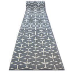 Runner BCF BASE 3956 CUBE grey SQUARES